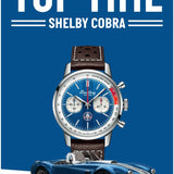  Shop Authentic Breitling Top Time B01 Shelby Cobra Blue Dial Brown Leather Strap Watch for Men - AB01763A1C1X1 - Luxxuri