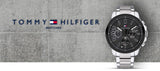  Shop Authentic Tommy Hilfiger Iconic Quartz Black Dial Silver Steel Strap Watch for Men - 1791564 - Luxxuri