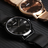  Shop Authentic Guess Richmond Black Dial Black Mesh Bracelet Watch for Men - W1263G3 - Luxxuri
