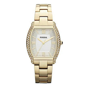  Shop Authentic Fossil Wallace Gold Tone Dial Gold Steel Strap Watch for Women - ES3176 - Luxxuri