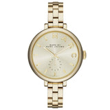  Shop Authentic Marc Jacobs Sally Champagne Gold Dial Gold Steel Strap Watch for Women - MBM3363 - Luxxuri