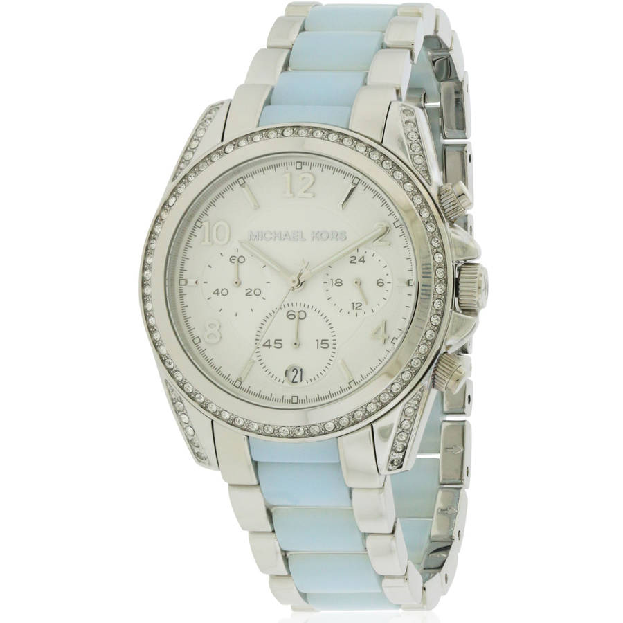  Shop Authentic Michael Kors Blair Silver Dial Two Tone Steel Strap Watch for Women - MK6137 - Luxxuri
