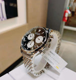  Shop Authentic Movado Heritage Calendoplan Chronograph Black Dial Silver Steel Strap Watch for Men - 3650014 - Luxxuri