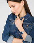  Shop Authentic Calvin Klein Minimal Blue Dial Silver Mesh Bracelet Watch for Women - K3M2212N - Luxxuri