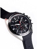  Shop Authentic Hugo Boss Driver Black Dial Black Leather Strap Watch for Men -1513087 - Luxxuri