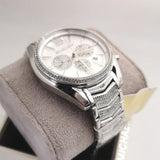 Shop Authentic Michael Kors Whitney Chronograph Crystals Silver Dial Silver Steel Strap Watch For Women - MK6728 - Luxxuri