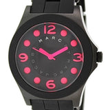  Shop Authentic Marc Jacobs Pelly Black Dial Black Silicone Strap Watch for Women - MBM2517 - Luxxuri