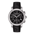  Shop Authentic Tissot Dressport Chronograph Black Dial Black Leather Strap Watch for Women - T050.217.17.057.00 - Luxxuri