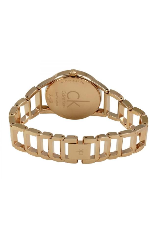  Shop Authentic Calvin Klein Stately White Dial Rose Gold Steel Strap Watch for Women - K3G23626 - Luxxuri