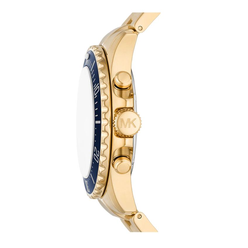  Shop Authentic Michael Kors Everest Chronograph Blue Dial Two Tone Steel Strap Watch For Men - MK8978 - Luxxuri