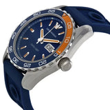  Shop Authentic Emporio Armani Sportivo Chronograph Quartz Blue Dial Blue Rubber Strap Watch For Men - AR6045 - Luxxuri
