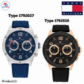  Shop Authentic Tommy Hilfiger Blaze Multifunction Black Dial Black Rubber Strap Watch For Men - 1792028 - Luxxuri