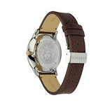  Shop Authentic Versace V-Urban Quartz Grey Dial Brown Leather Strap Watch for Men - VELQ00219 - Luxxuri