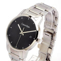  Shop Authentic Calvin Klein City Chronograph Black Dial Silver Steel Strap Watch for Men - K2G2G14Y - Luxxuri