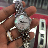  Shop Authentic Mido Baroncelli Automatic Mother Of Pearl Dial Silver Steel Strap Watch For Women - M7600.4.69.1 - Luxxuri