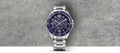  Shop Authentic Tommy Hilfiger Erik Chronograph Blue Dial Silver Steel Strap Watch for Men - 1791366 - Luxxuri