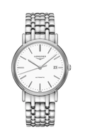  Shop Authentic Longines Presence Automatic White Dial Silver Steel Strap Watch for Men - L4.921.4.12.6 - Luxxuri