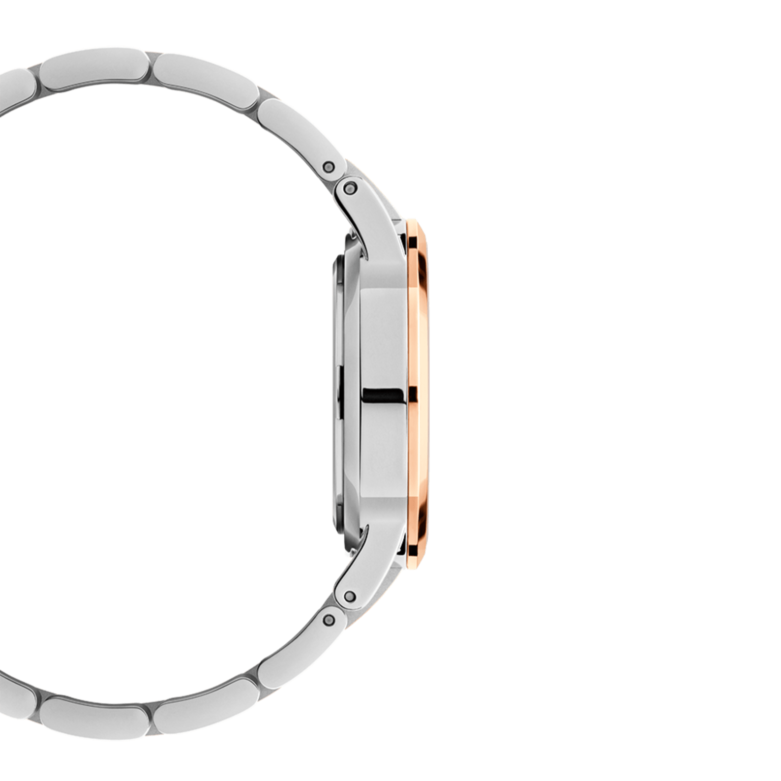  Shop Authentic Daniel Wellington Iconic Link White Dial Two Tone Steel Strap Watch For Women - DW00100359 - Luxxuri
