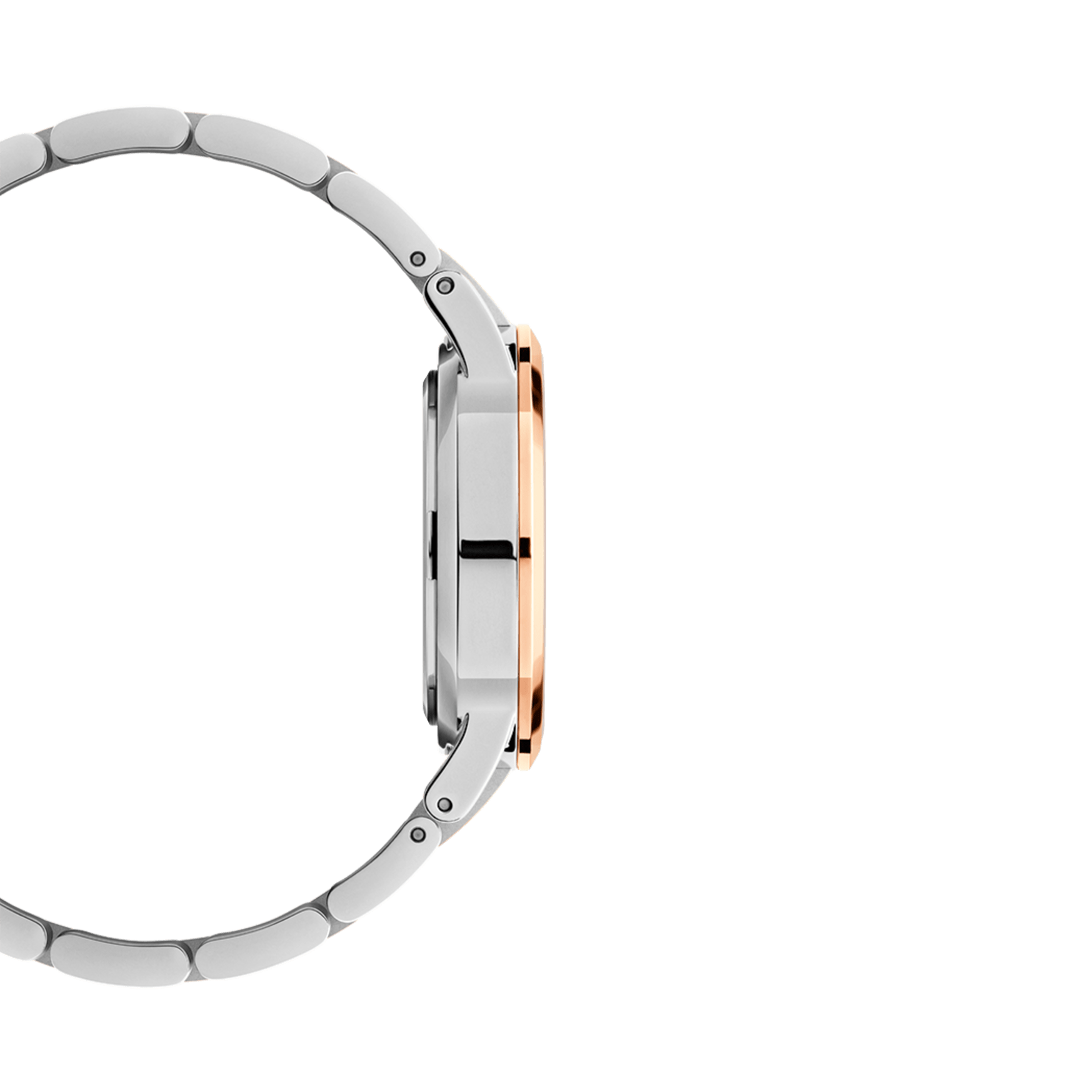  Shop Authentic Daniel Wellington Iconic Link White Dial Two Tone Steel Strap Watch For Women - DW00100358 - Luxxuri