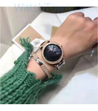  Shop Authentic Michael Kors Parker Mother of Pearl Black Dial Two Tone Steel Strap Watch for Women - MK6414 - Luxxuri
