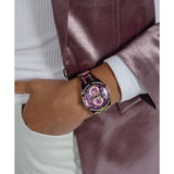  Shop Authentic Guess Allara Quartz Purple Dial Purple Steel Strap Watch For Women - GW0604L4 - Luxxuri
