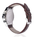  Shop Authentic Hugo Boss Jet White Dial Brown Leather Strap Watch for Men - 1513280 - Luxxuri