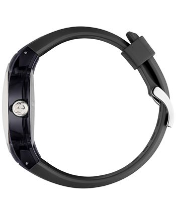  Shop Authentic Gucci Sync XXL Quartz Black Dial Black Rubber Strap Watch For Men - YA137101 - Luxxuri