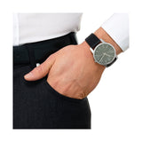  Shop Authentic Calvin Klein City Grey Dial Black Leather Strap Watch For Men - K2G21107 - Luxxuri