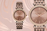  Shop Authentic Michael Kors Darci Quartz Brown Dial Brown Steel Strap Watch For Women - MK3416 - Luxxuri