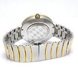  Shop Authentic Swarovski Lovely Crystals Mother of Pearl Dial Two Tone Steel Strap Watch for Women - 1187022 - Luxxuri