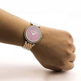  Shop Authentic Michael Kors Darci Red DIal Rose Gold Stainless Steel Strap Watch for Women - MK3378 - Luxxuri
