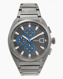  Shop Authentic Fossil Everett Chronograph Grey Dial Grey Steel Strap Watch for Men - FS5830 - Luxxuri