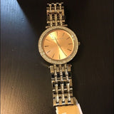 Shop Authentic Michael Kors Darci Orange Dial Silver Stainless Steel Strap Watch for Women - MK3218 - Luxxuri