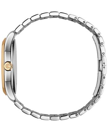  Shop Authentic Gucci G Timeless Quartz Silver Dial Two Tone Steel Strap Watch For Men - YA126450 - Luxxuri
