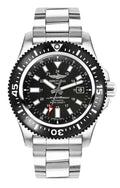  Shop Authentic Breitling Superocean II Special 44mm Black Dial Silver Steel Strap Watch for Men - Y1739310/BF45/162A - Luxxuri