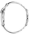  Shop Authentic Gucci Horsebit Collection Diamonds Mother of Pearl Dial Silver Steel Strap Watch For Women - YA139505 - Luxxuri