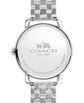 Coach Delancey Classic White Dial Silver Steel Strap Watch for Women - 14502260