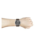  Shop Authentic Hugo Boss Champion Grey Dial Brown Leather Strap Watch for Men - 1513815 - Luxxuri