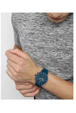  Shop Authentic Hugo Boss Distinct Blue Dial Blue Rubber Strap Watch for Men - 1513856 - Luxxuri
