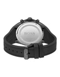  Shop Authentic Hugo Boss Distinct Black Dial Black Silicone Strap Watch for Men - 1513859 - Luxxuri
