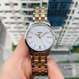  Shop Authentic Tissot T Classic Dream White Dial Two Tone Steel Strap Watch for Men - T033.410.22.011.01 - Luxxuri