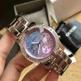  Shop Authentic Guess Confetti Multicolored Dial Silver Steel Strap Watch For Women - W0774L1 - Luxxuri