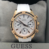  Shop Authentic Guess Catalina White Dial White Silicon Strap Watch For Women - W0562L1 - Luxxuri