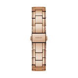  Shop Authentic Guess Crystal Clear Rose Gold Dial Rose Gold Steel Strap Watch for Women - GW0470L3 - Luxxuri