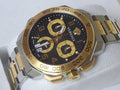  Shop Authentic Versace Dylos Chronograph Black Dial Two Tone Steel Strap Watch for Men - VQC100016 - Luxxuri