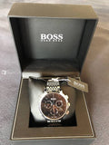  Shop Authentic Hugo Boss Associate Black Dial Silver Steel Strap Watch for Men - 1513267 - Luxxuri