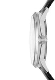  Shop Authentic Fossil Townsman Skeleton Black Dial Black Leather Strap Watch for Men - ME3153 - Luxxuri