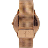  Shop Authentic Calvin Klein Minimal White Dial Rose Gold Mesh Bracelet Watch for Men - K3M21626 - Luxxuri