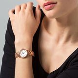  Shop Authentic Marc Jacobs Baker White Dial Rose Gold Steel Strap Watch for Women - MBM3248 - Luxxuri