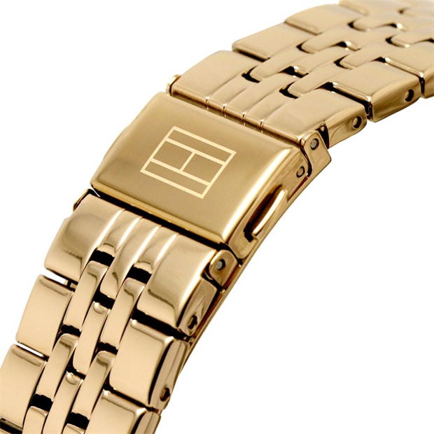  Shop Authentic Tommy Hilfiger Monica Quartz White Dial Gold Steel Strap Watch For Women - 1782593 - Luxxuri